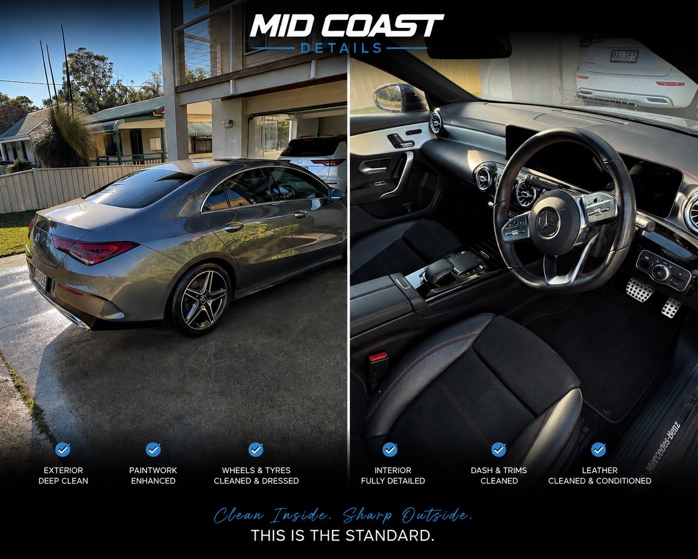 Mercedes-Benz CLA — Full detail